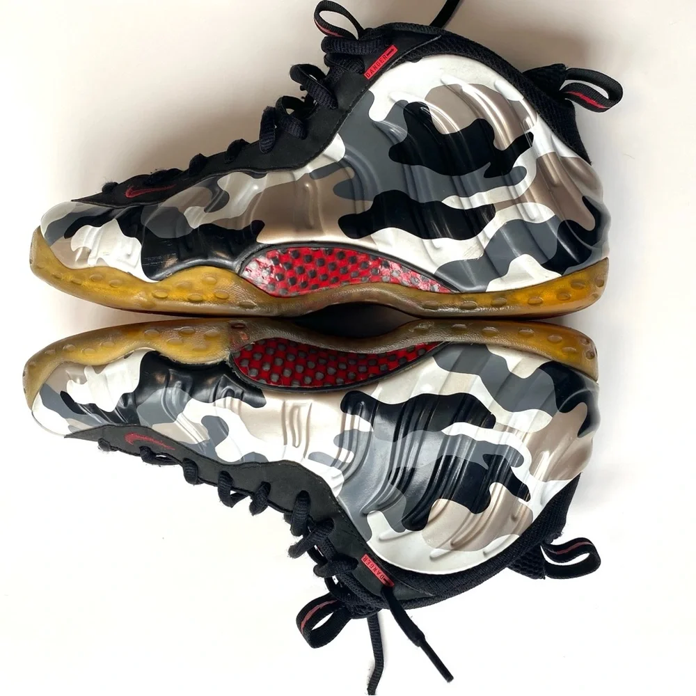 2013 Nike Air Foamposite One PRM Fighter Jet size 10.5 - Picture 4 of 6